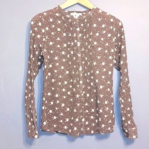 Boden Cotton/Silk Blend Blouse